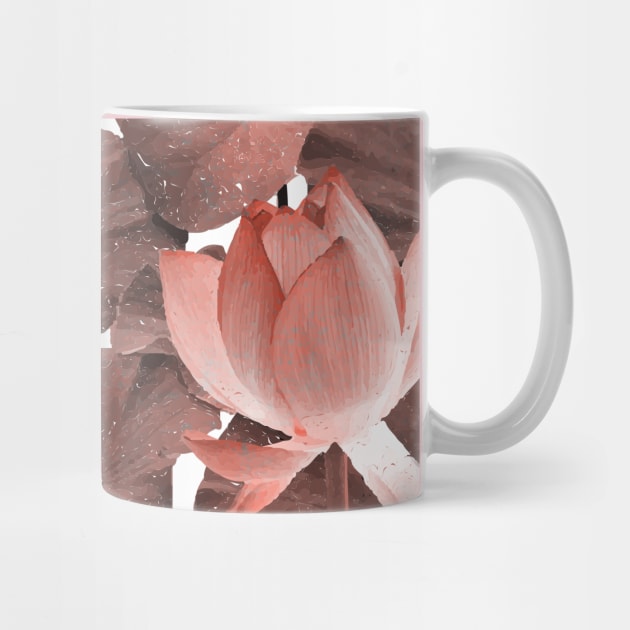 Ethereal Red Lotus by StudioGrafiikka